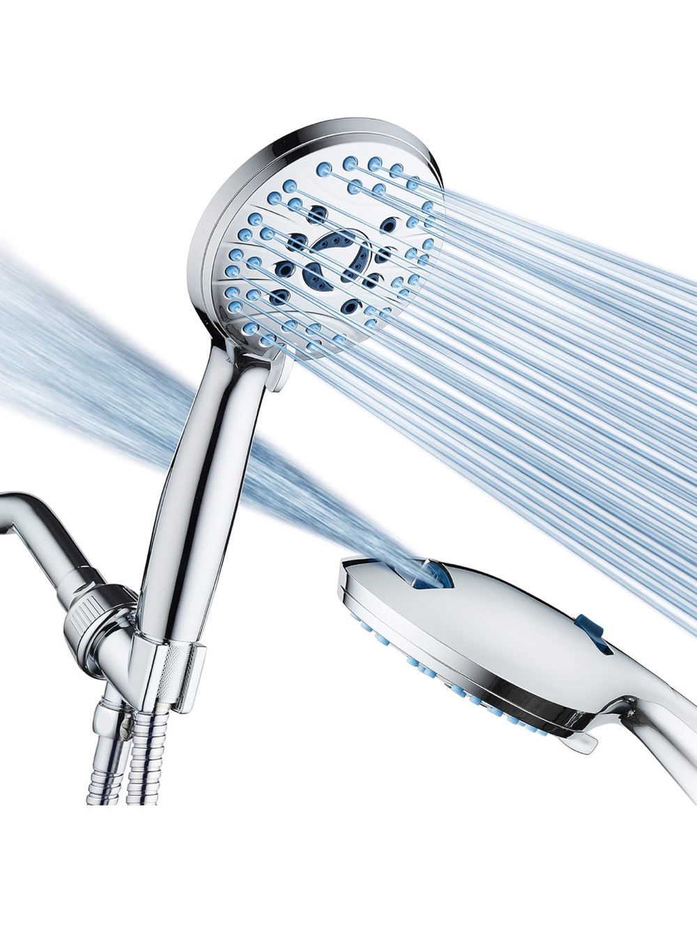 Aquacare Chrome Handheld Dual-Mode Shower Head